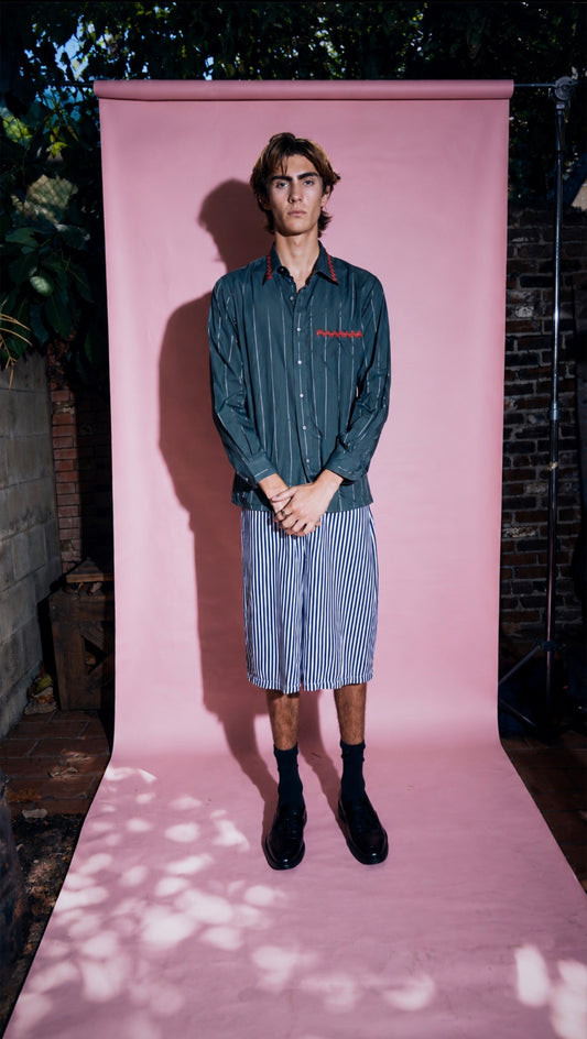 Marcelo rickrack shirt